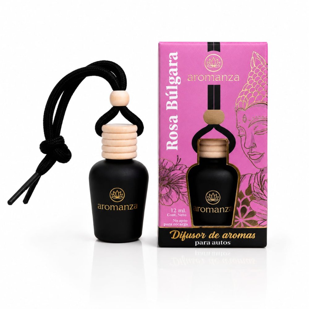 Difusor para Auto Rosa Bulgara