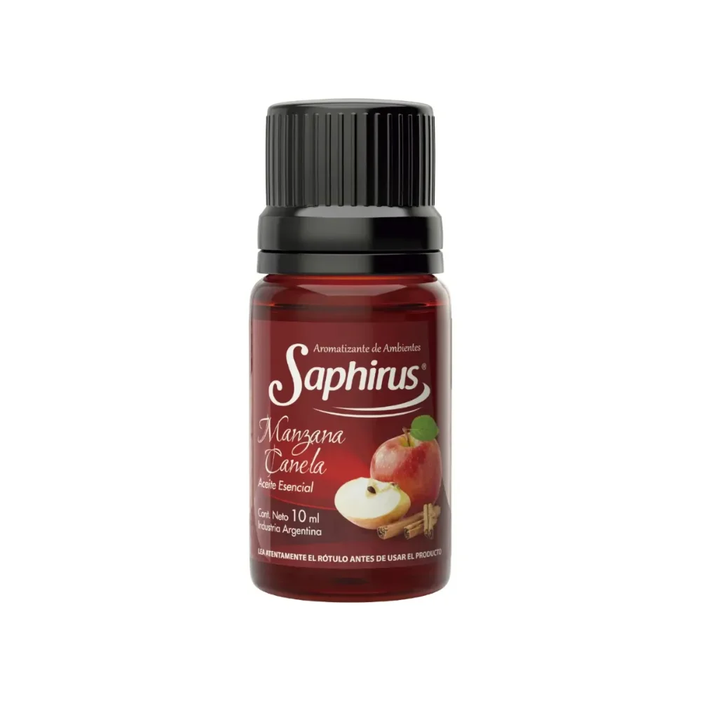 Aceite Saphirus Manzana Canela