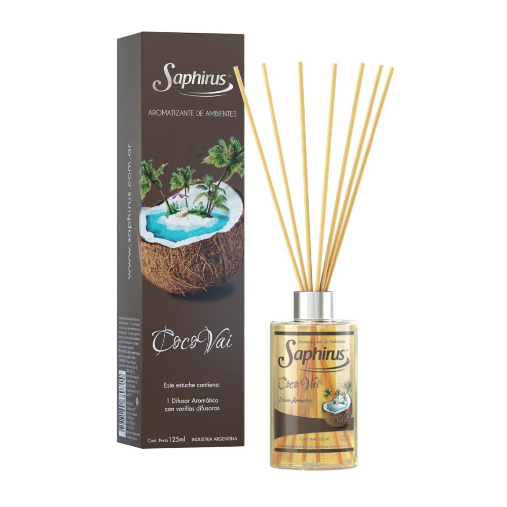 Difusor con Varillas Coco Vainilla