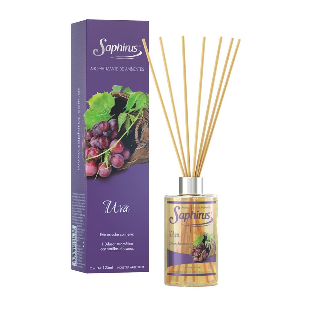 Difusor con Varillas Uva