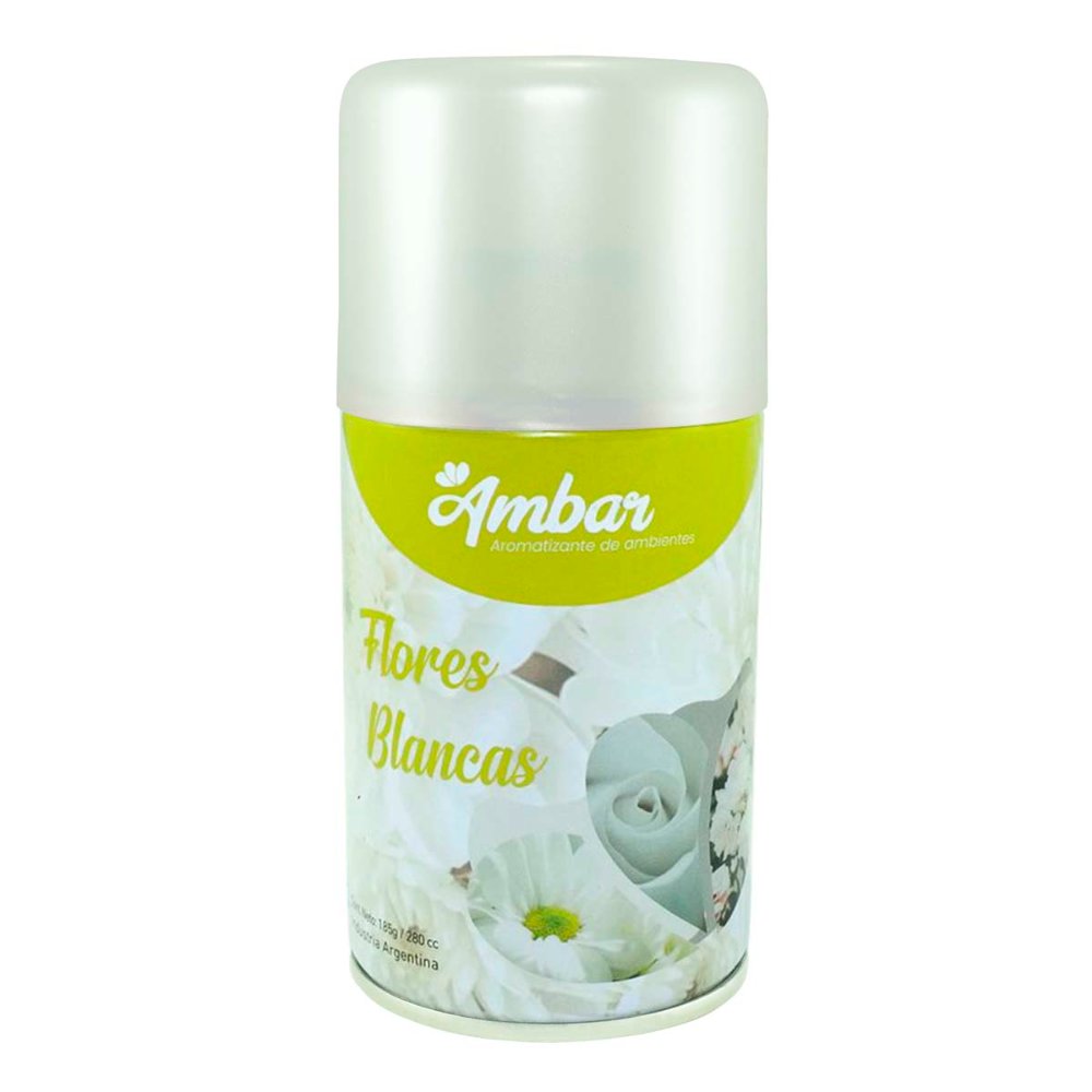 Aerosol Ambar Flores Blancas