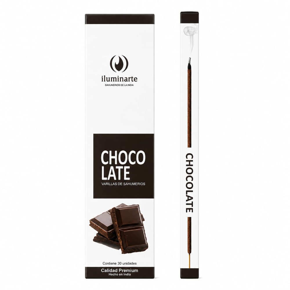 Sahumerio Rectangular x 30 Chocolate