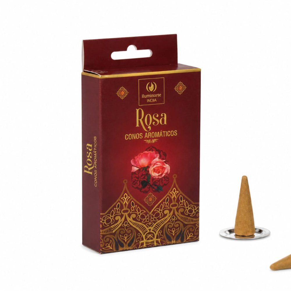 Conos Aromaticos Iluminarte Rosa