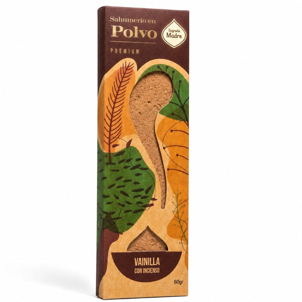 Sahumerio en Polvo Vainilla con Incienso