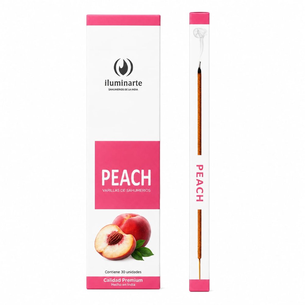 Sahumerio Rectangular x 30 Peach