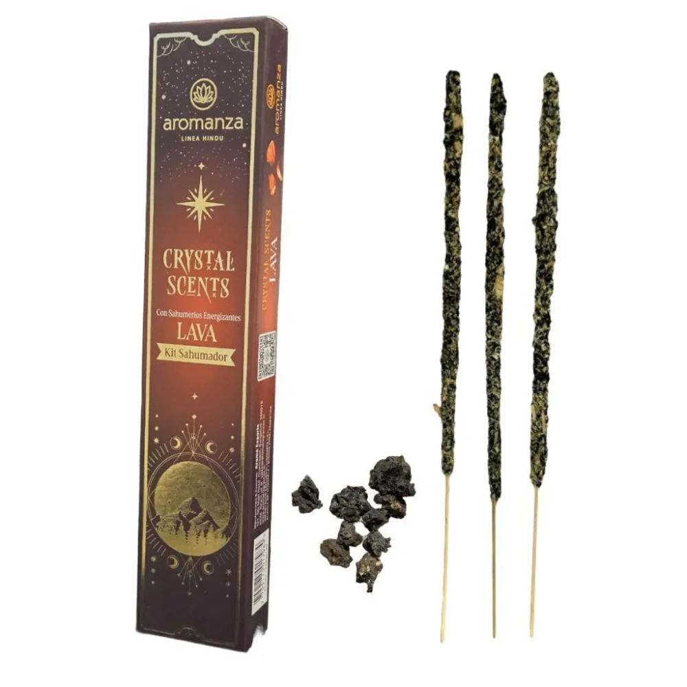 Sahumerio Crystal scents Lava