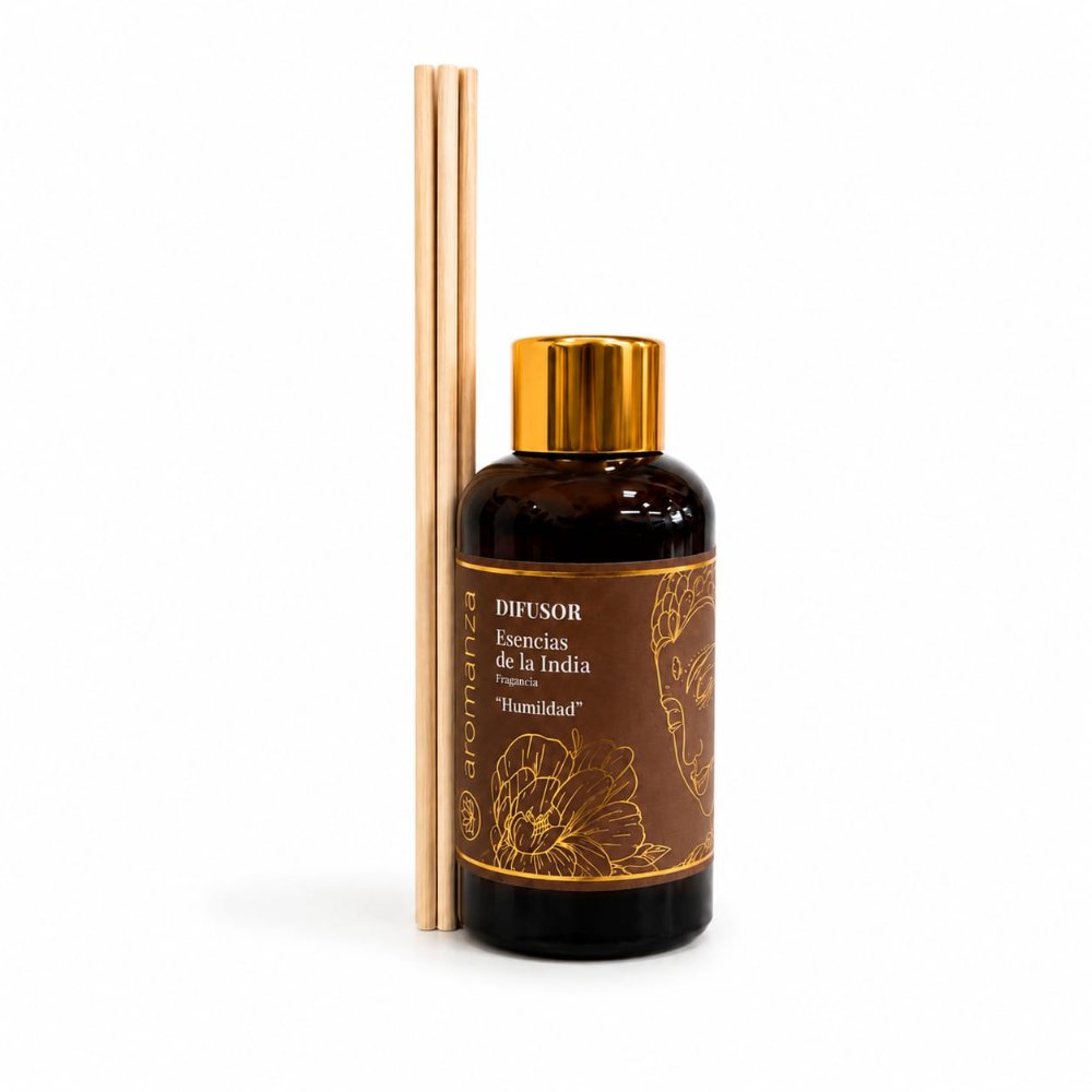 Difusor con Varillas Aromanza Esencia de la India 200 ml.