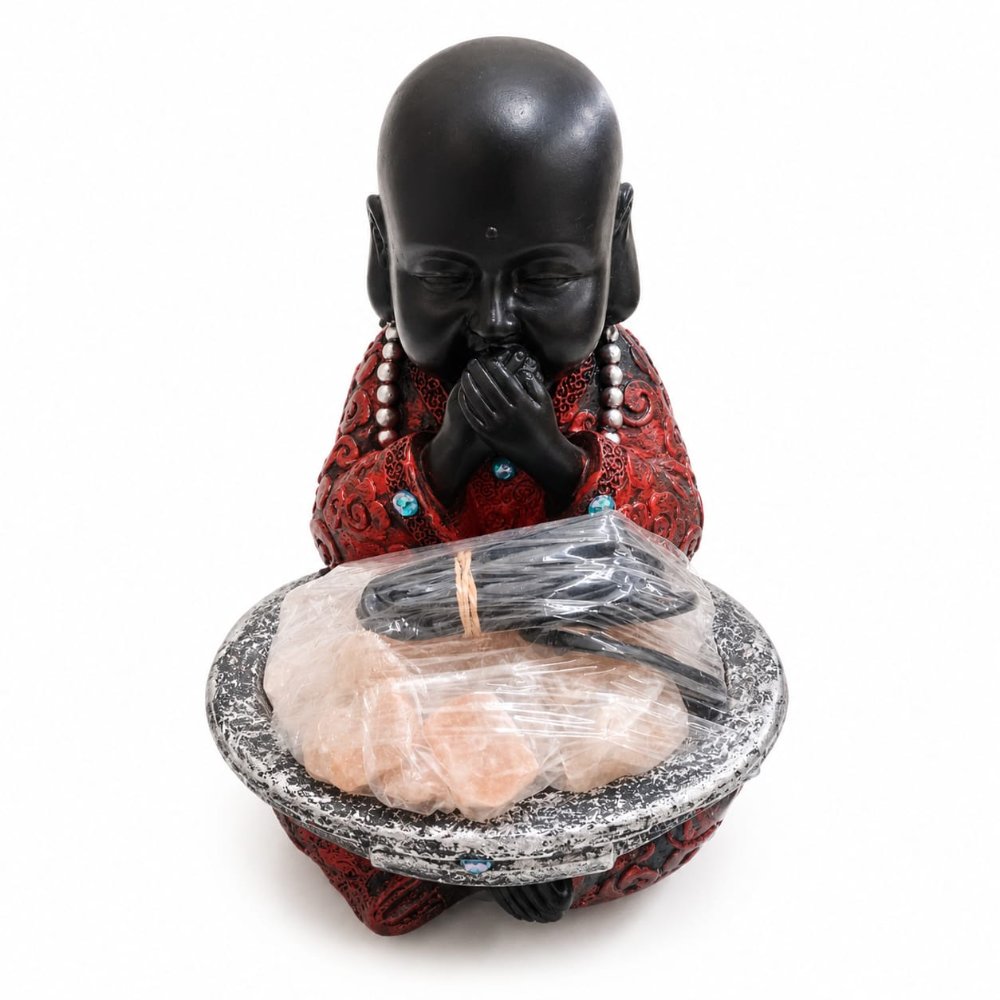 Lampara de sal Buda Grande