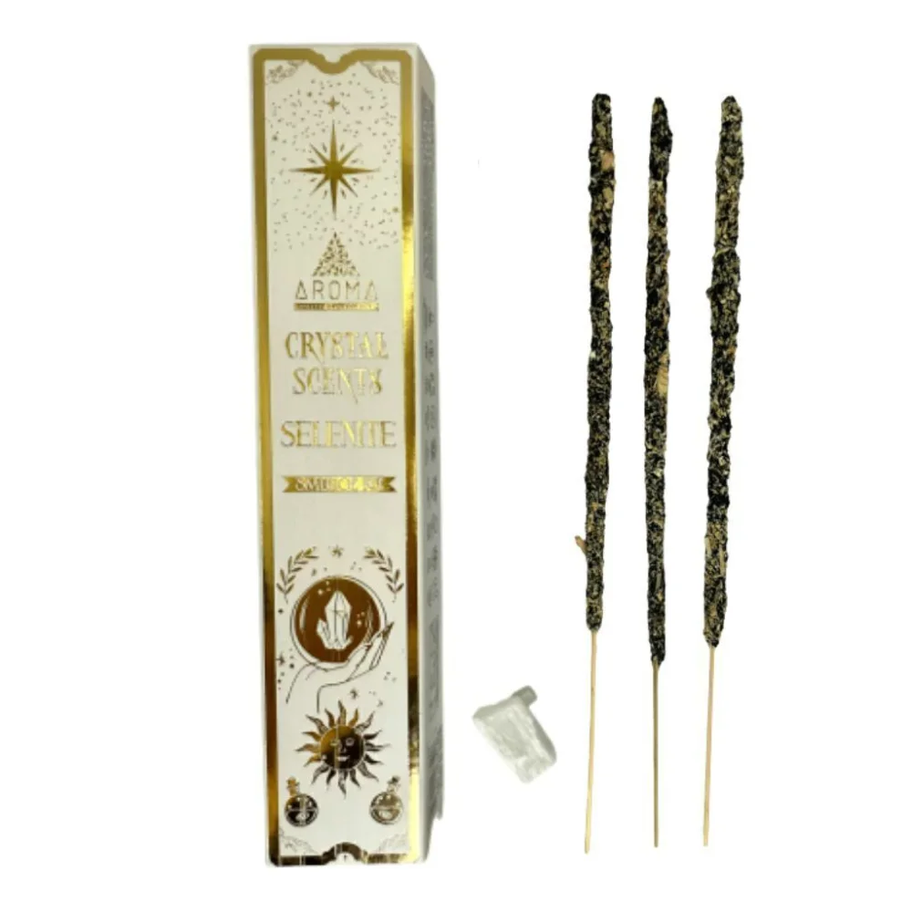 Sahumerio Crystal Scents Selenita