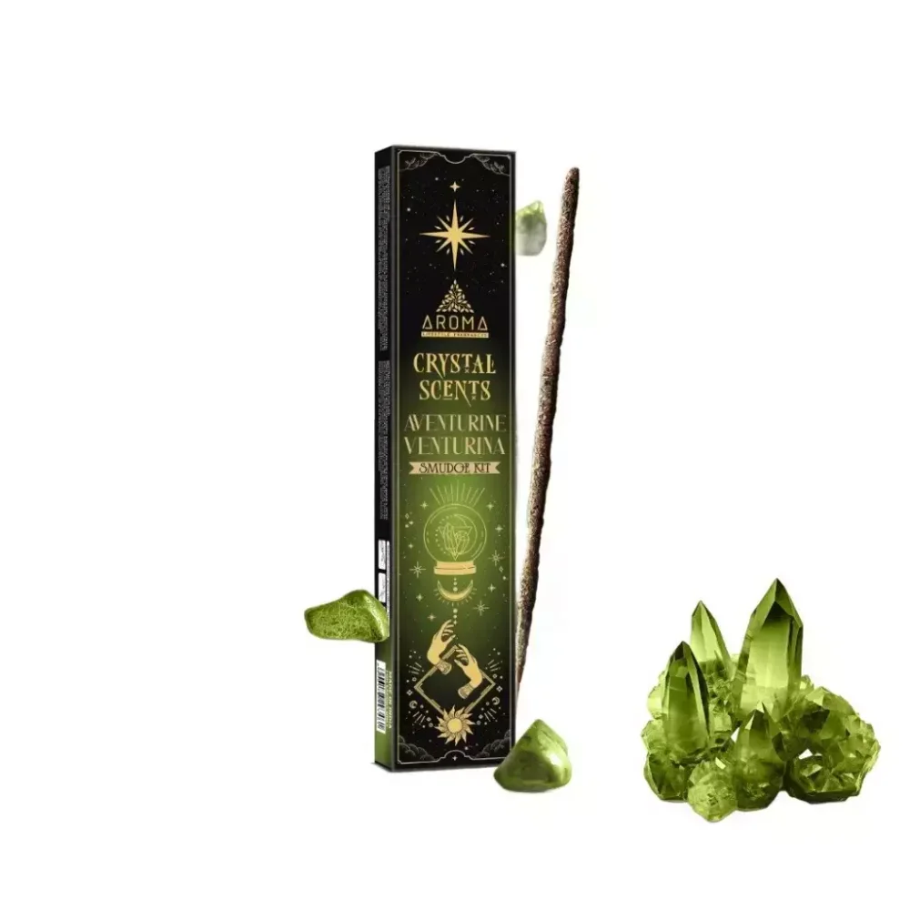 Sahumerio Crystal Scents Aventurina