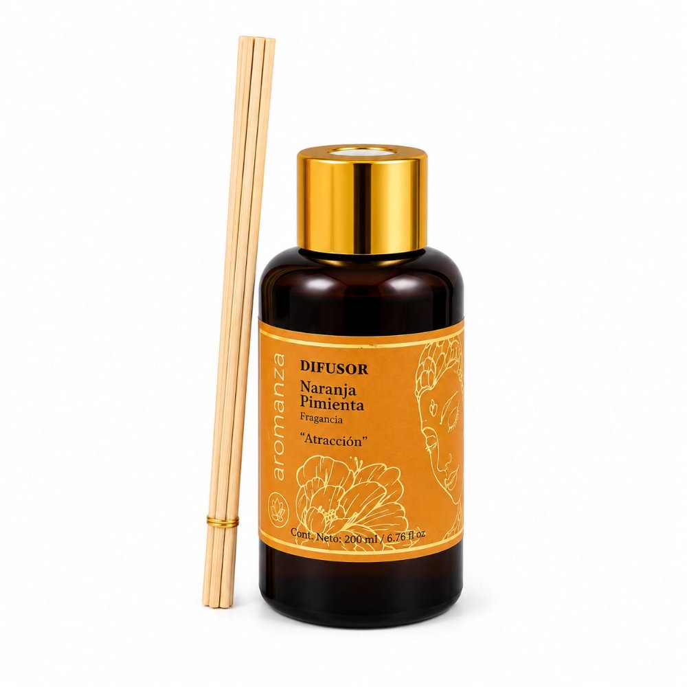 Difusor Aromanza x 60 ml Naranja Pimienta