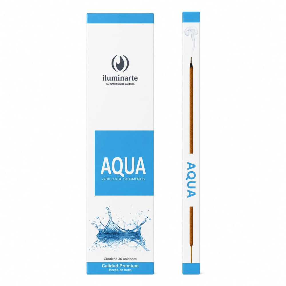 Sahumerio Rectangular x 30 Aqua