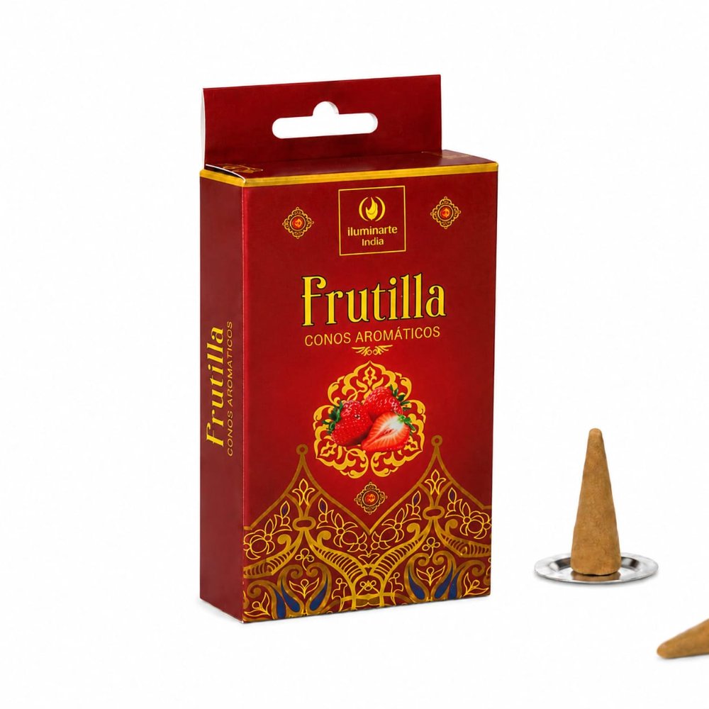 Conos Aromaticos Iluminarte Frutilla