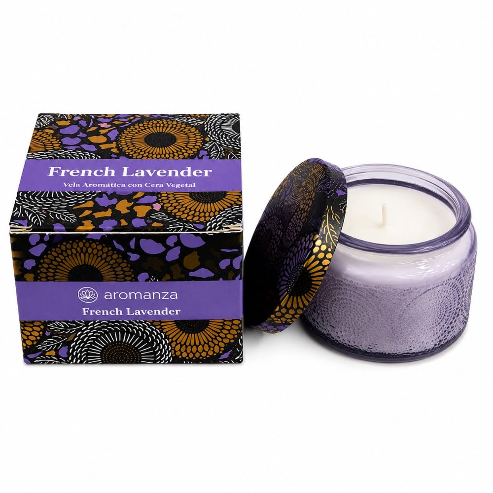 Vela Luxe 7 cm x 5 cm Lavanda