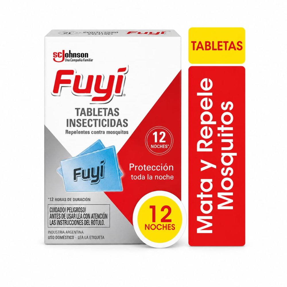 Fuyi tabletas antimosquitos x 12