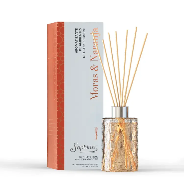 Difusor Saphirus premium Moras y Naranja