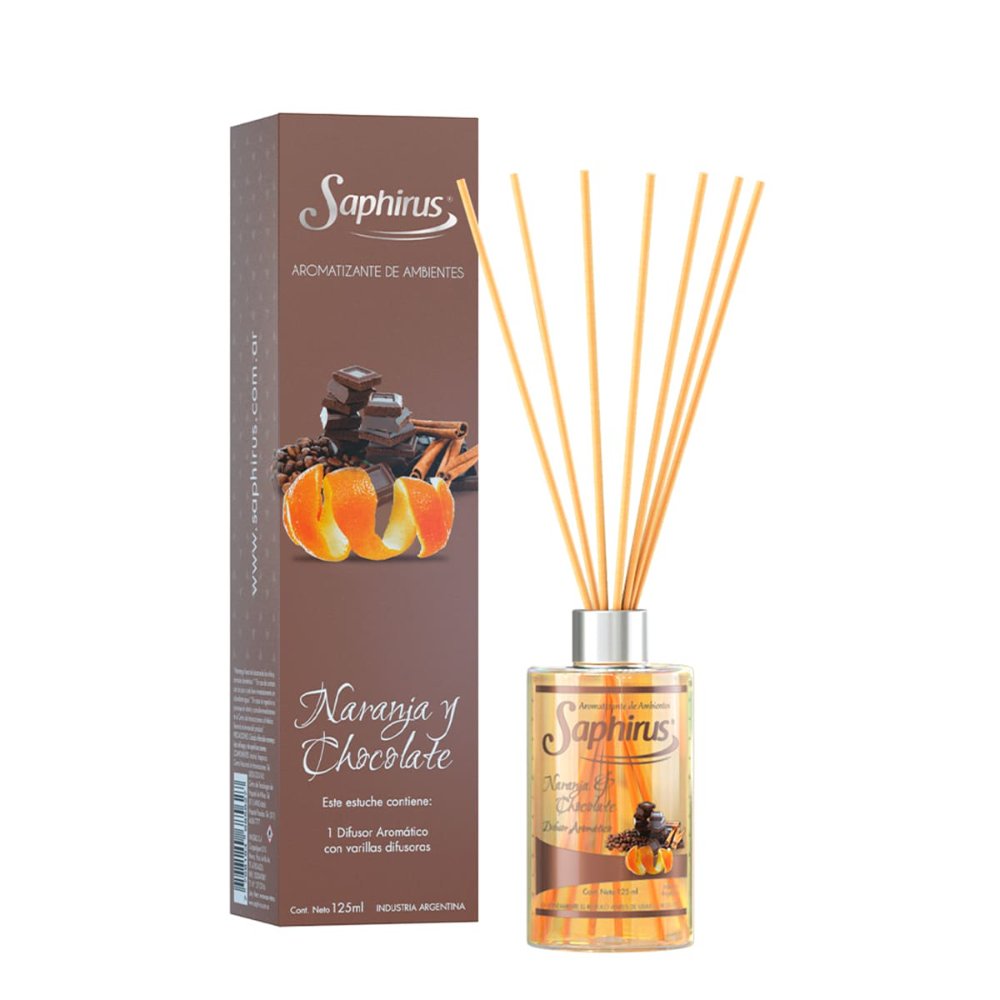 Difusor con Varillas Naranja & Chocolate