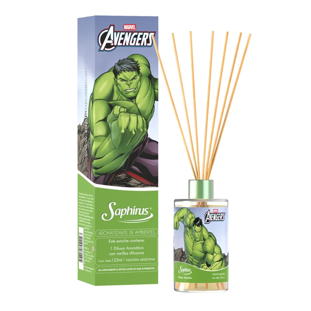 Difusor con Varillas Disney Hulk