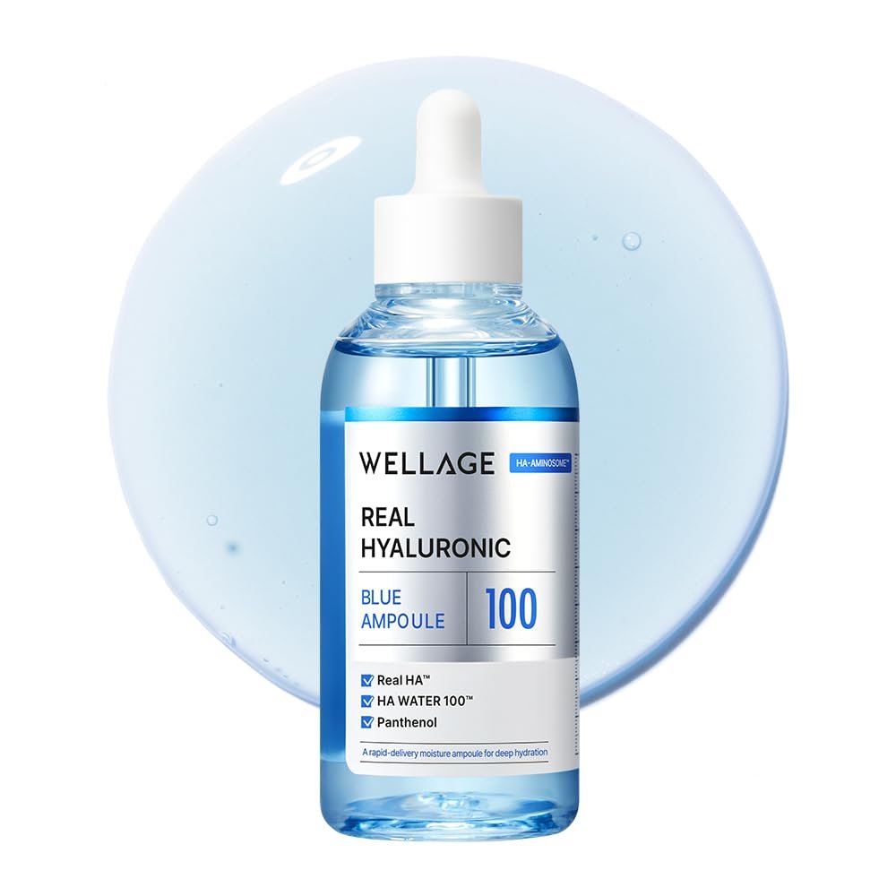 WELLAGE - Real Hyaluronic Blue 100 Ampoule