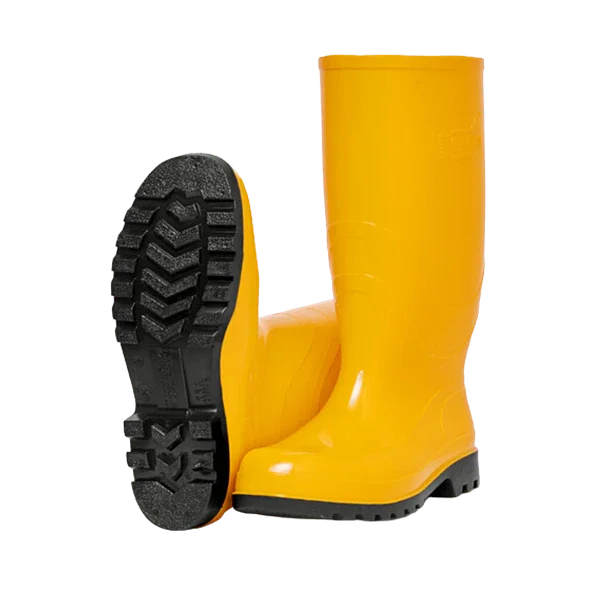 BOTA PVC AMARILLA CON PUNTERA T43