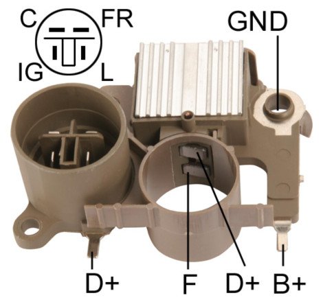 34-XIM-273 REGULADOR HONDA CIVIC CRX  IM273A ARX