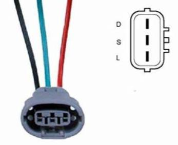 43-6228 CONECTOR 3C REGULADOR ALT TOYOTA NPD OVALADO CNC2010
