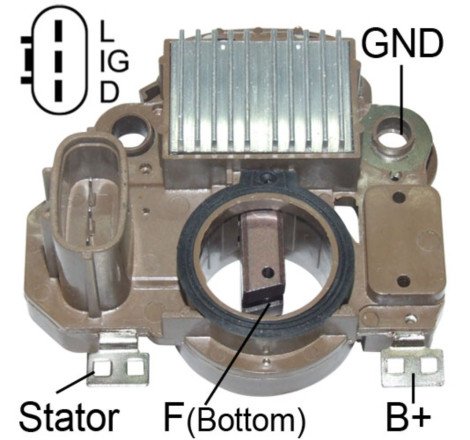 235-8370 REGULADOR CHEVROLET VITARA 2.0 99-02 3P 12V SUZUKI IM381 IM381H HI-CORP