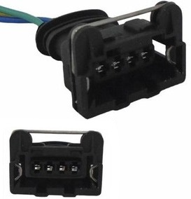 43-250 CONECTOR 4C BOBINA CHEV CORSA RAYADA 250D DTS