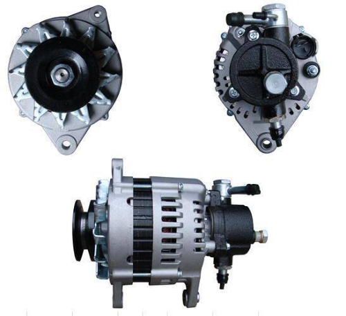 02-21262 ALTERNADOR 12V 80A ISUZU OPEL VAUXHALL HITACHI CON BOMBA BASE CRUZADA MAQUINARIA 21262 DTS