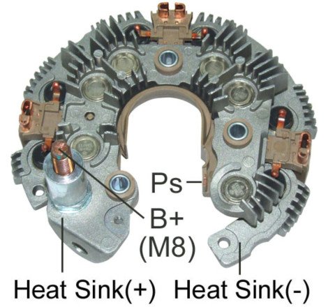 231-8263 DIODERA JEEP GRAND CHEROKEE 11-15 220AMP 130MM FORD GM INR435 INR435H HI-CORP