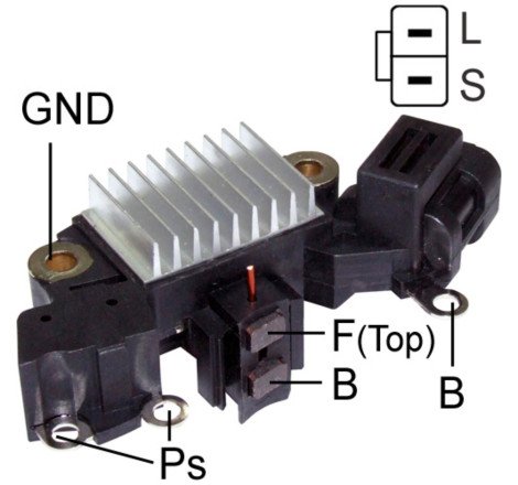 235-8160 REGULADOR NISSAN SENTRA B15 FRONTIER D-MAX 12V NPR 2L IH738 HI-CORP