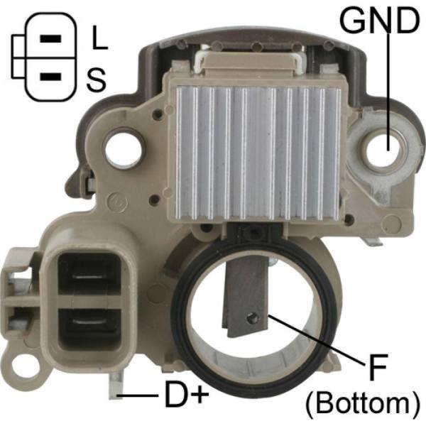 235-8352 REGULADOR HYUNDAI SONATA MITSUBISHI LANCER MX MF ECLIPSE IM831 IM831H HI-CORP