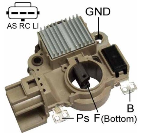 235-8398 REGULADOR FORD TRITON FUSION MAZDA 2 TIPO MITSUBISHI  IM503H HI-CORP