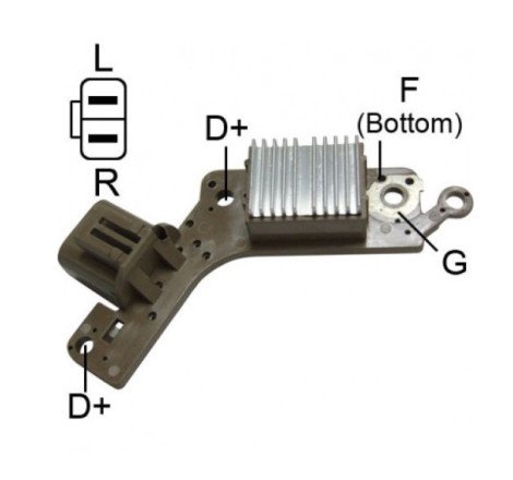 35-IM-843 REGULADOR MITSUBISHI CATERPILLAR 24V FV-517 MAQUINARIA 12310 12555 12557 12603 IM843 TRANSPO