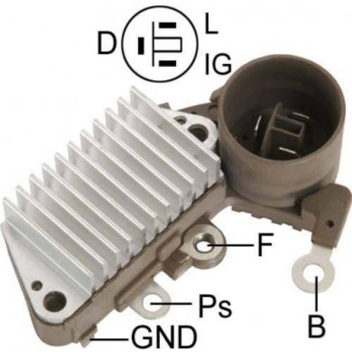 235-8224 REGULADOR CHEVROLET SWIFT DENSO 57.5MM MONTACARGA 12V C. RESIST IN253  IN253H HI-CORP