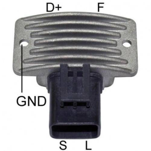 235-8620 REGULADOR KIA PREGIO CONECTOR RECTO  PG102H HI-CORP