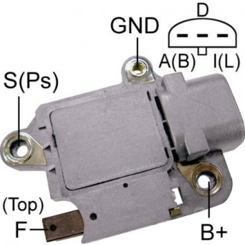 235-2107 REGULADOR FORD 4TA GEN MUSTANG V8 EXPLORER V6-V8  GRIS  F798H HI-CORP