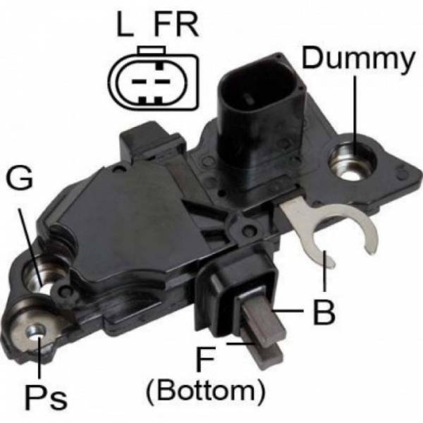 235-9105 REGULADOR VOLKSWAGEN GOL GOLF FOX BORA SPACEFOX MERCEDES 712 812 S-BOSCH 12V MAQUINARIA 144175 IB5225 IB225 Hi-Corp