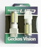 3157B BOMBILLO 3157 LED 12V BLANCO PAR GK