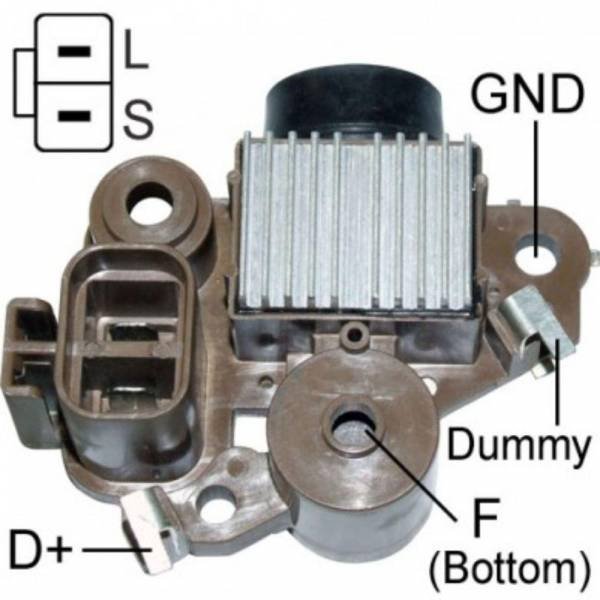 235-8608 REGULADOR HYUNDAI ACCENT ELANTRA  TIBURON KIA CARENS IY115 S-MANDO IY028H HI-CORP