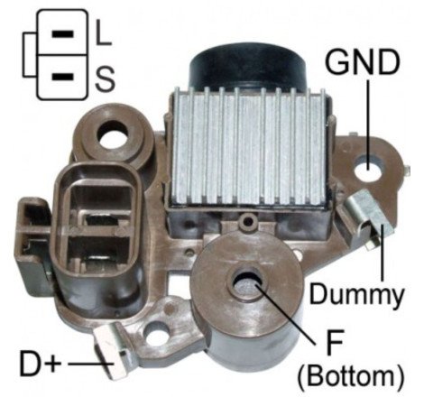 35-XIY-093 REGULADOR KUBOTA DEUTZ 01-06 12V MAQUINARIA IY093 ARX