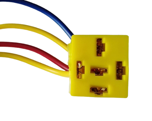 43-8804 CONECTOR SOCATE RELAY 5 PINES PLASTICO UND PRES.10  F1R