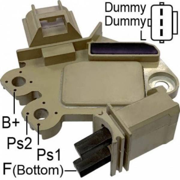 235-4198 REGULADOR FORD FIESTA KA ECO SPORT C.CONECTOR T.VALEO 493811 M529 M529H HI-CORP