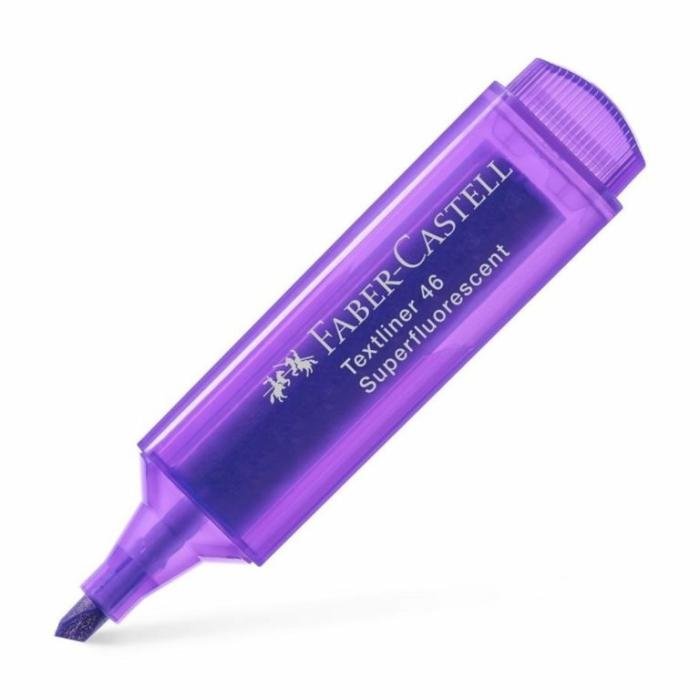 Resaltador TEX Faber Castell Morado (I-10)