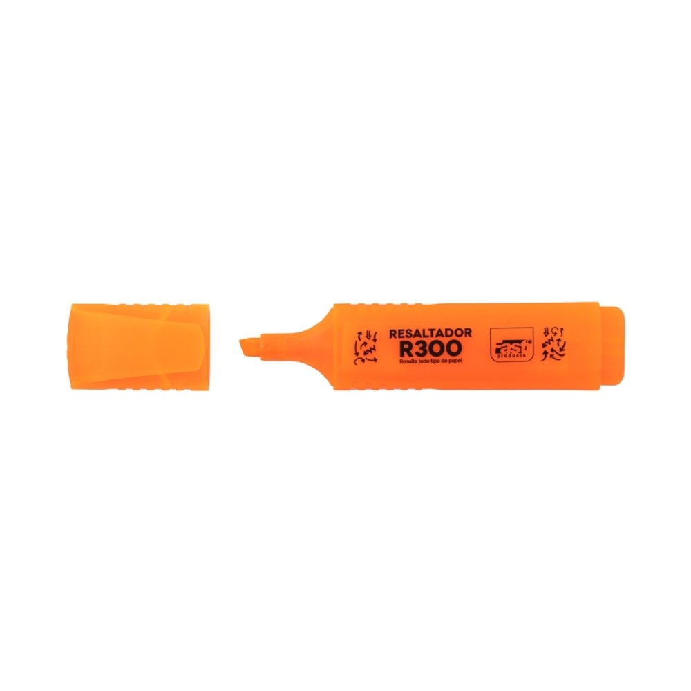 Resaltador TEX Naranja FAST