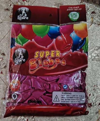GLOBO NACARADO FUCSIA