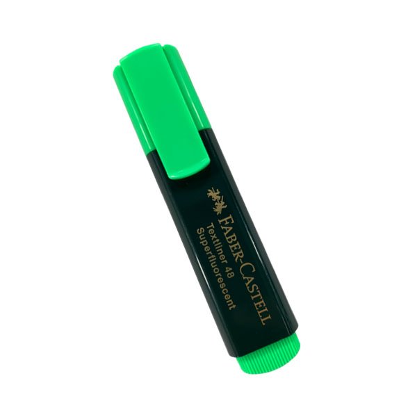 Resaltador Faber Castell Verde