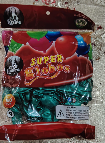 GLOBO NACARADO VERDE OBSCURO