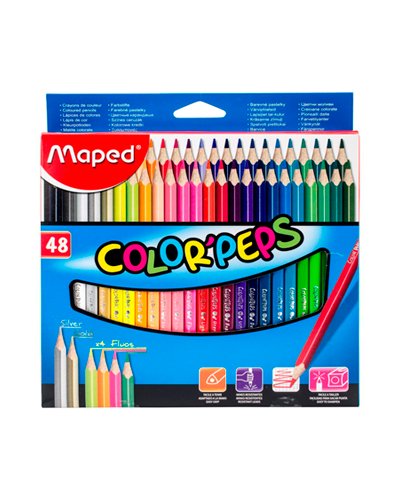Crayon Mad 48 Col MAPED