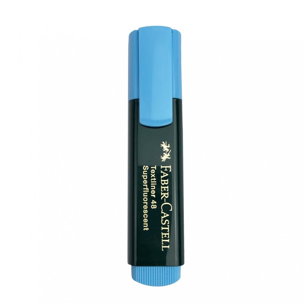 Resaltador Faber Castell Celeste